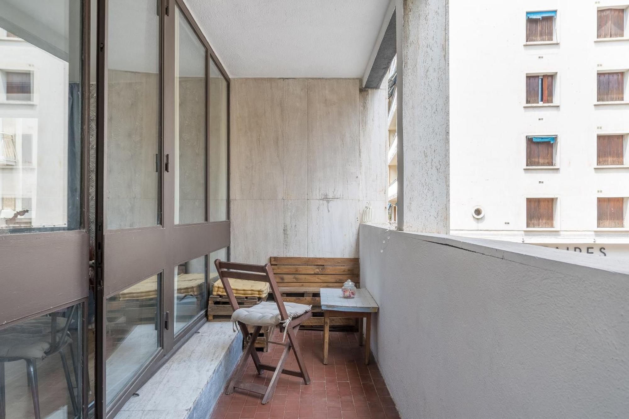 *Las Flores* Joli Studio Avec Balcon Marsiglia Esterno foto