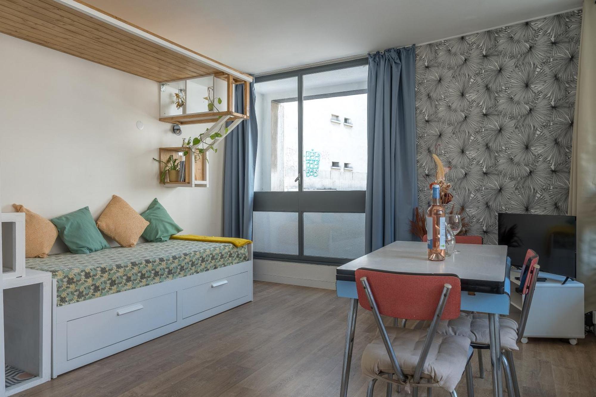 *Las Flores* Joli Studio Avec Balcon Marsiglia Esterno foto