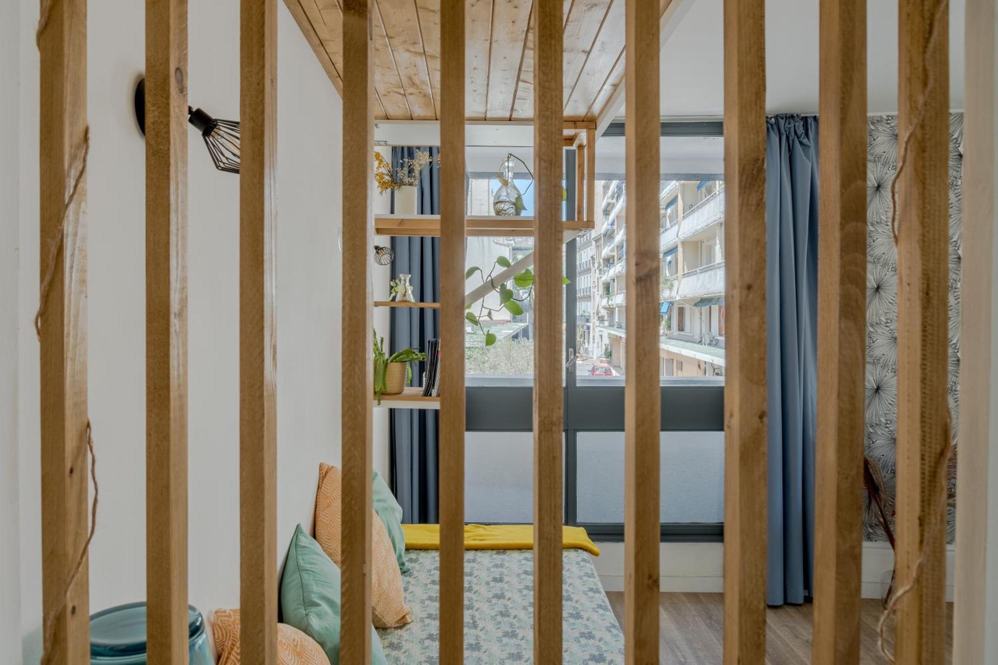 *Las Flores* Joli Studio Avec Balcon Marsiglia Esterno foto