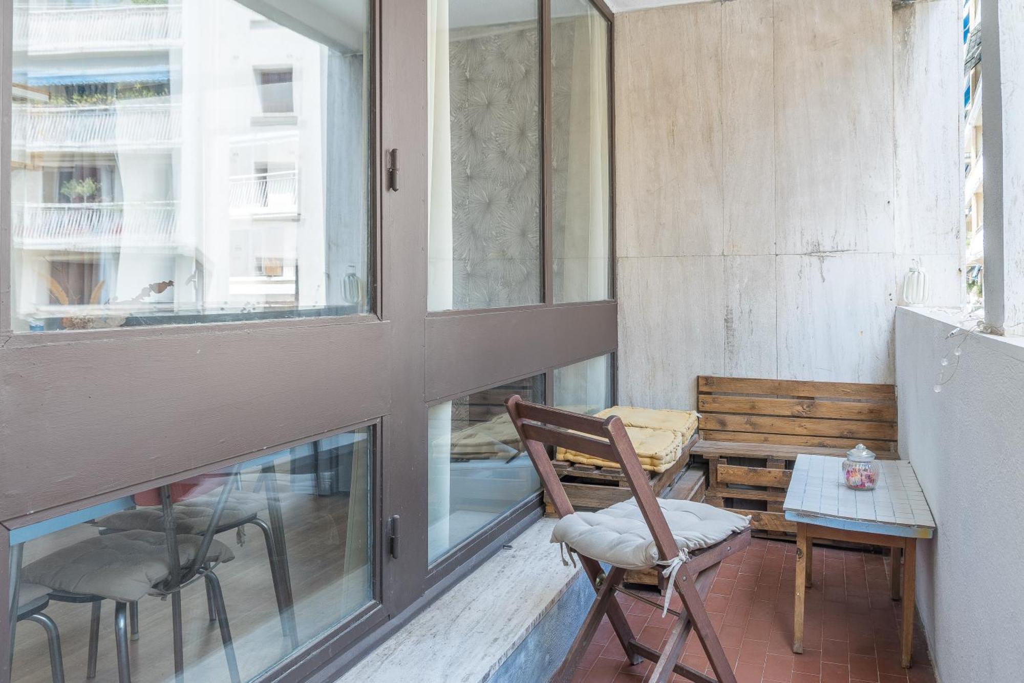 *Las Flores* Joli Studio Avec Balcon Marsiglia Esterno foto